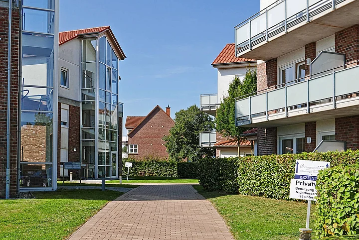 Gepflegte Hausgemeinschaftsflächen durch Recla