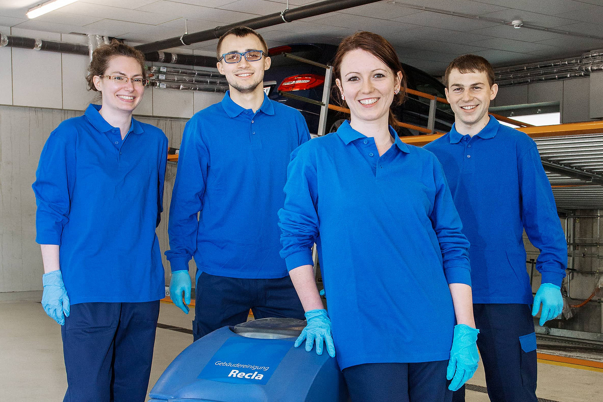 Moderne Geräte zur Garagenreinigung