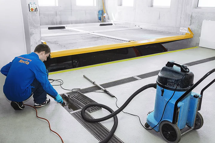 Reinigung Parkgaragen und Parksysteme Recla Reinigungsfirma Wien